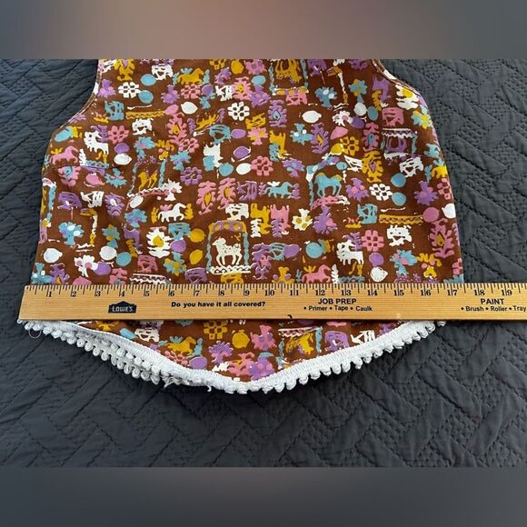 Vintage Handmade Crop Top Western Themed - Picture 3 of 5